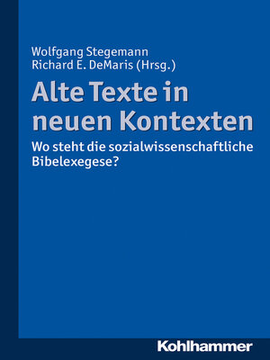 cover image of Alte Texte in neuen Kontexten